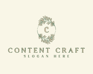 Elegant Nature Garden logo design