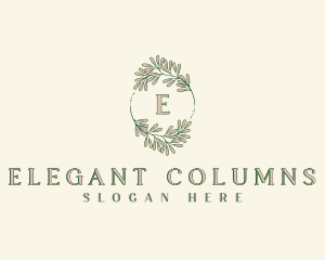 Elegant Nature Garden logo design