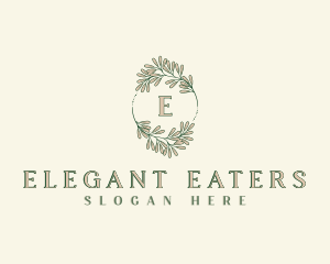 Elegant Nature Garden logo design