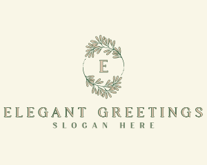 Elegant Nature Garden logo design