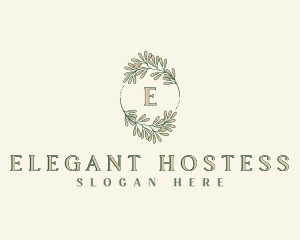 Elegant Nature Garden logo design