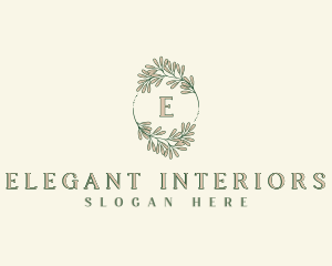 Elegant Nature Garden logo design