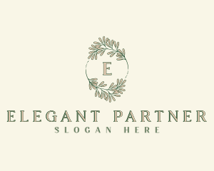 Elegant Nature Garden logo design