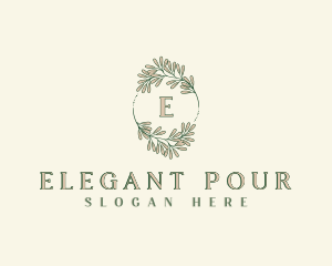 Elegant Nature Garden logo design