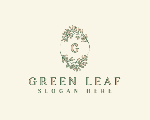 Elegant Nature Garden logo design