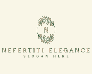 Elegant Nature Garden logo design