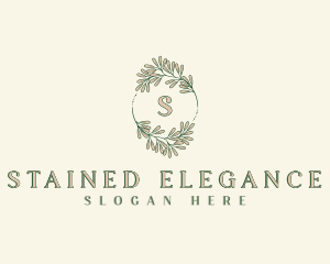 Elegant Nature Garden logo design