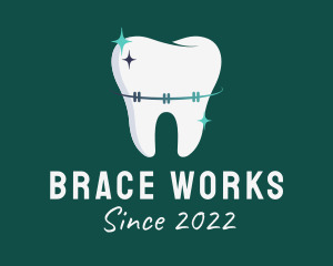 Brace - Dental Braces Clinic logo design