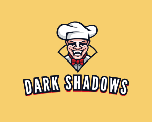 Sinister - Evil Laughing Chef logo design