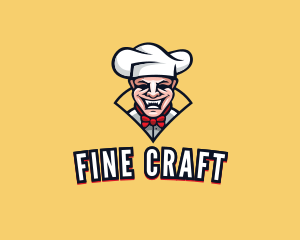 Evil Laughing Chef logo design