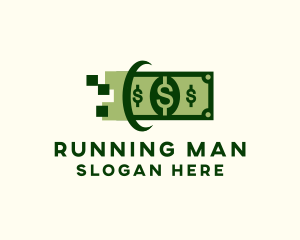 Savings - Dollar Cash Pixel logo design