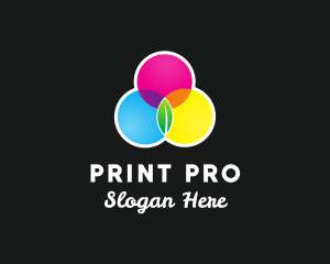 Printer - Leaf Ink Printing logo design