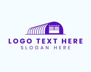 Distribution - Storage Warehouse Facility logo design