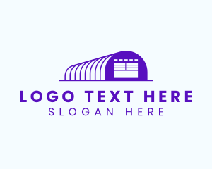 Storage Warehouse Facility Logo