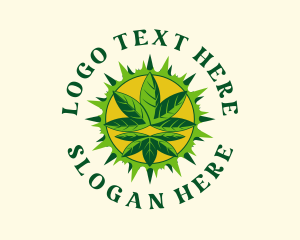 Botanical - Solar Botanical Hemp logo design