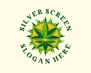 Cannabis - Solar Botanical Hemp logo design