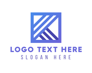 Windows - Letter K Company logo design