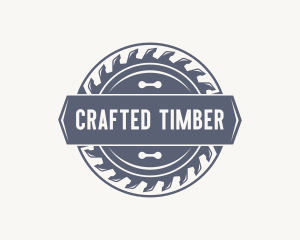 Woodwork - Woodworking Circular Saw logo design