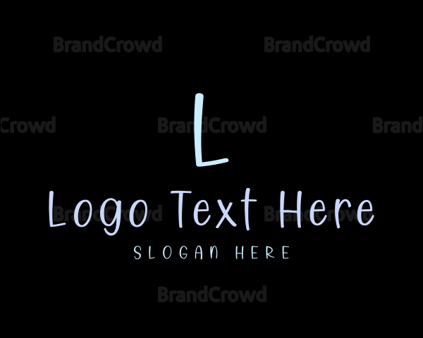 Simple Handwritten Brand Logo
