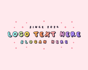 Cute - Cute Quirky Sparkle logo design