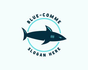 Conservation - Surf Gear Shark Animal logo design