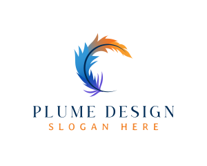 Plume - Plume Feather Writing logo design