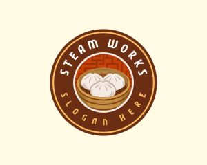 Dumpling Bun Cuisine logo design