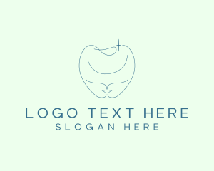 Root Canal - Dentistry Dental Tooth logo design