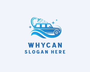 Car Care - Vehicle Van Car Wash logo design