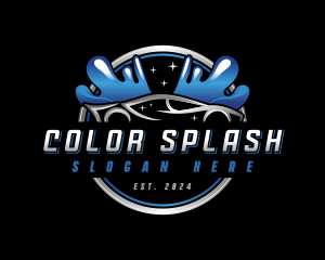 Auto Wash Vehicle logo design