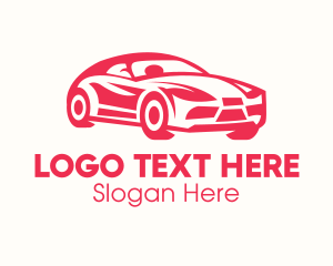 Red Sports Car Logo