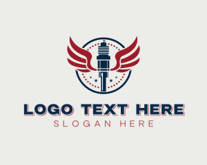 Industrial - Garage Mechanic Repair logo design