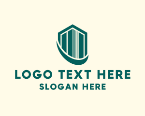 Office Space - Building Real Estate logo design