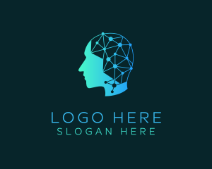 Therapist - Mental Human Head logo design