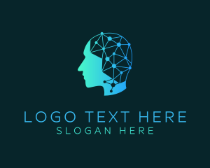 Mental Human Head Logo