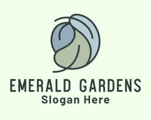 Natural Gardening Leaf logo design