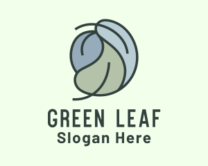 Natural Gardening Leaf logo design