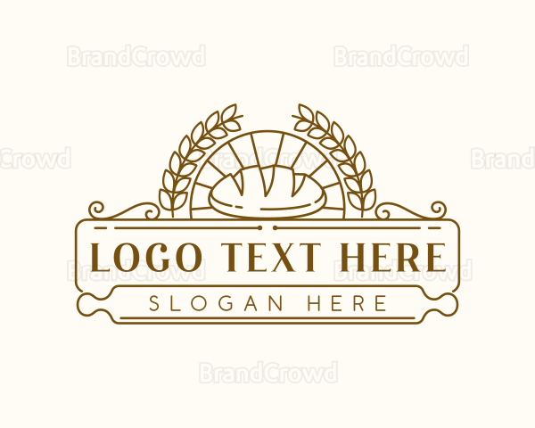 Wheat Bread Bakery Logo