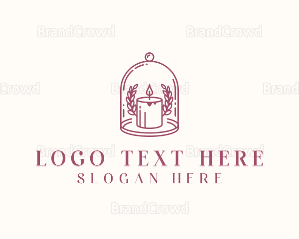 Cloche Decor Candle Logo