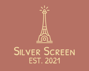 Editing - Eiffel Tower Camera logo design