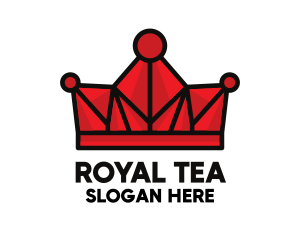 Royal Mosaic Crown logo design