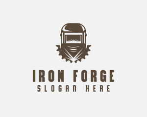 Mechanical Industrial Welder logo design