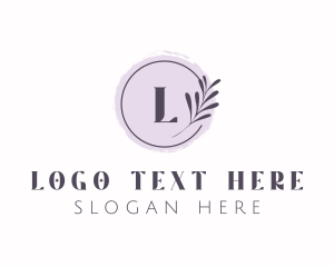 Resort - Organic Nature Leaf logo design