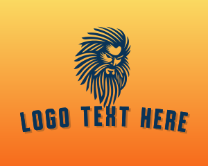 Mythology - Mythology Gaming Bearded Man logo design