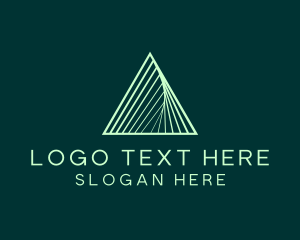 Structure - Pyramid Financing Business logo design