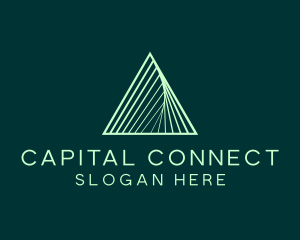 Pyramid Financing Business logo design