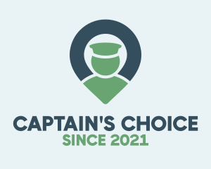 Captain - Police Authority Man logo design