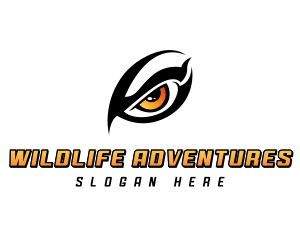 Wildlife Safari Eye logo design