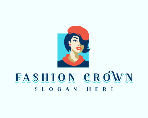 Woman Fashion Model logo design