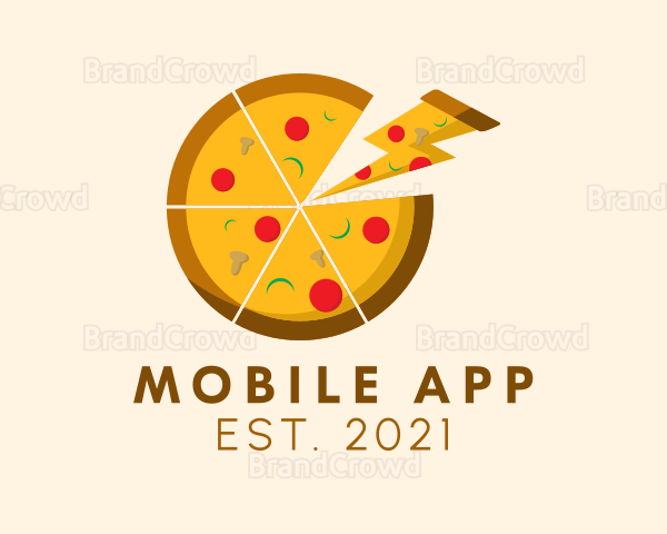 Pizza Slice Restaurant Logo